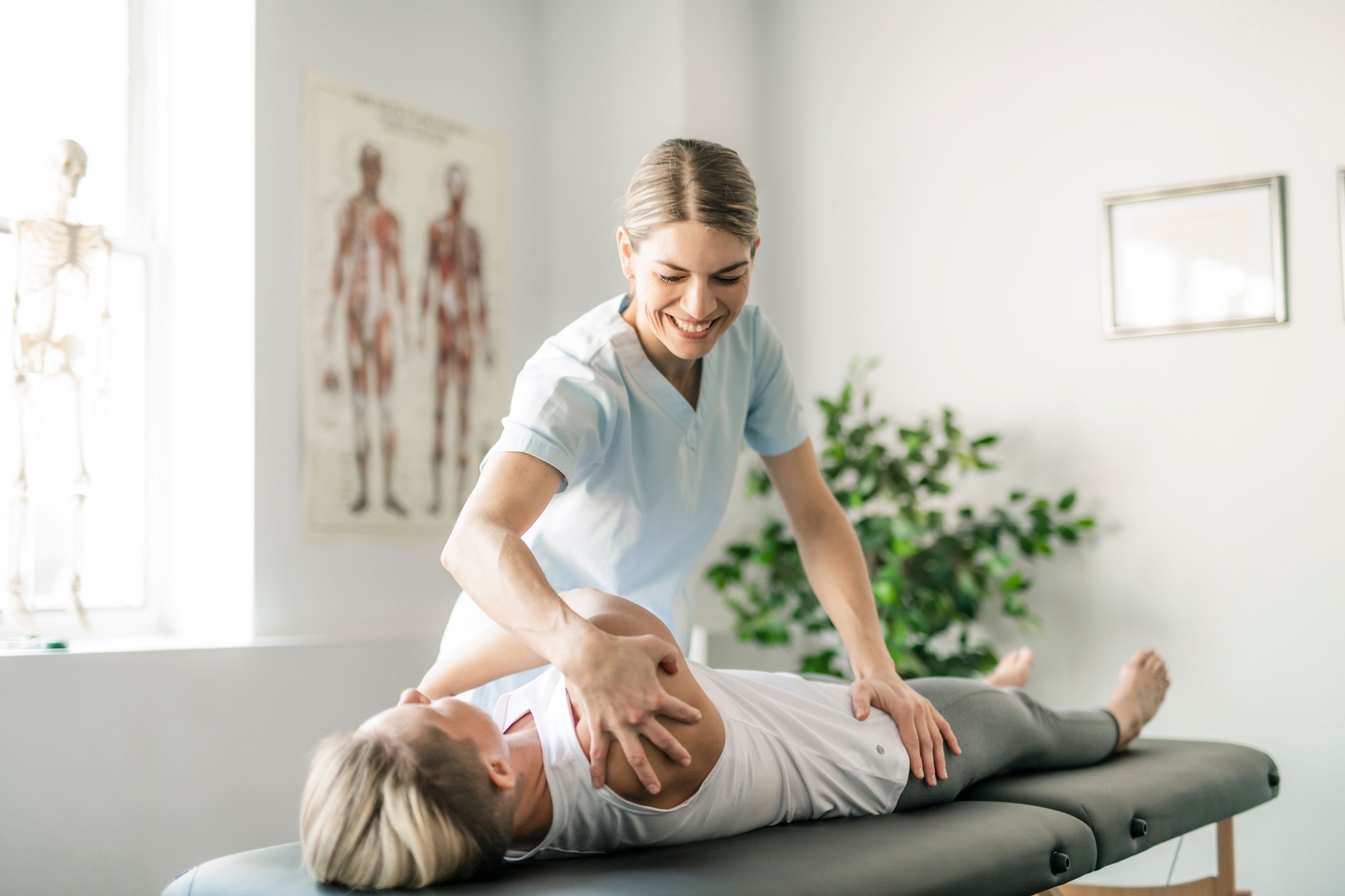 Personal Stretching for clients 
